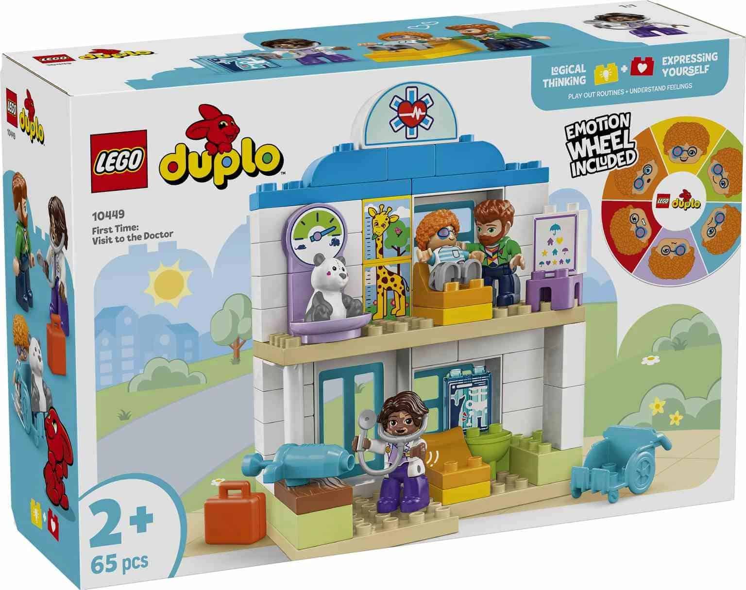 LEGO DUPLO |Primera Vez: Visita al Médico - 10449