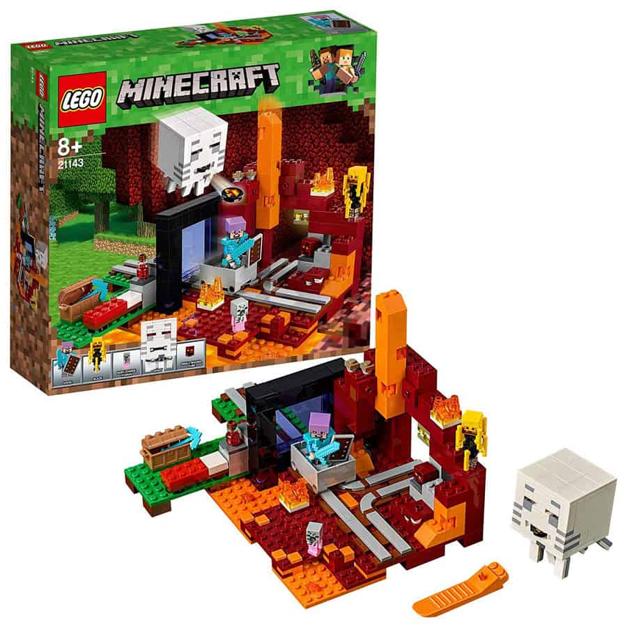 LEGO MINECRAFT | El portal al infierno 21143