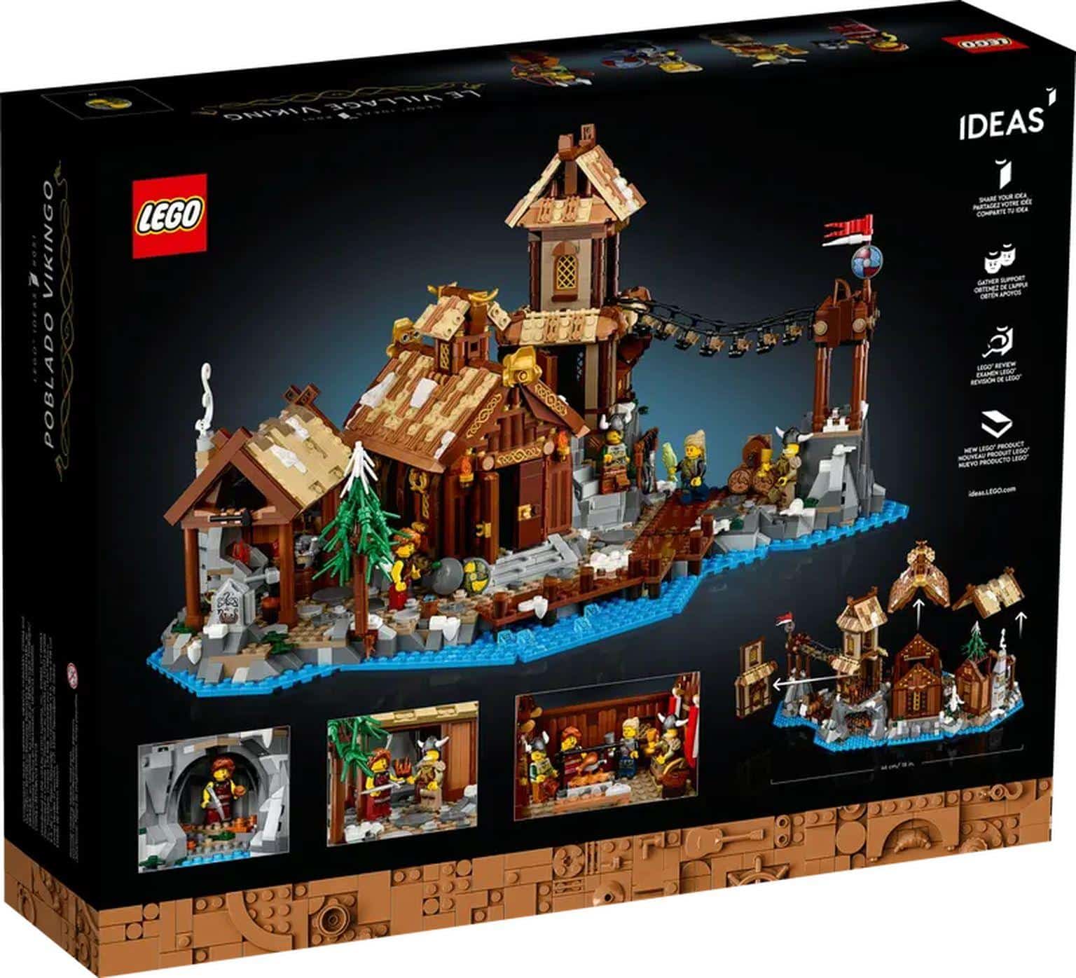 LEGO IDEAS | Poblado Vikingo 21343