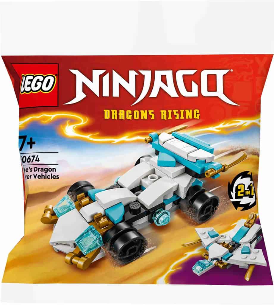 LEGO NINJAGO | Vehículos de Zane Dragon Power - 30674