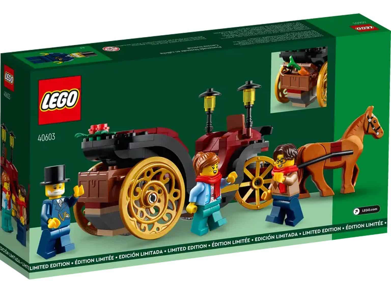 LEGO Edición Limitada | Carruaje Invernal 40603