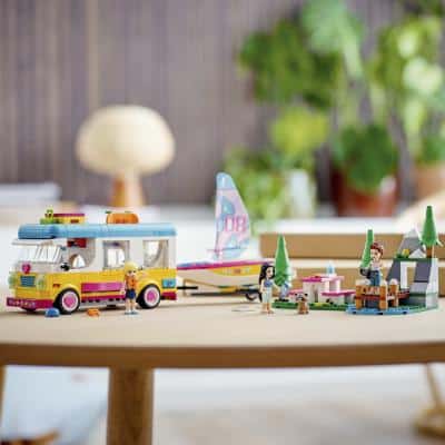 Lego Friends Bosque Autocaravana y Barco de Vela 41681