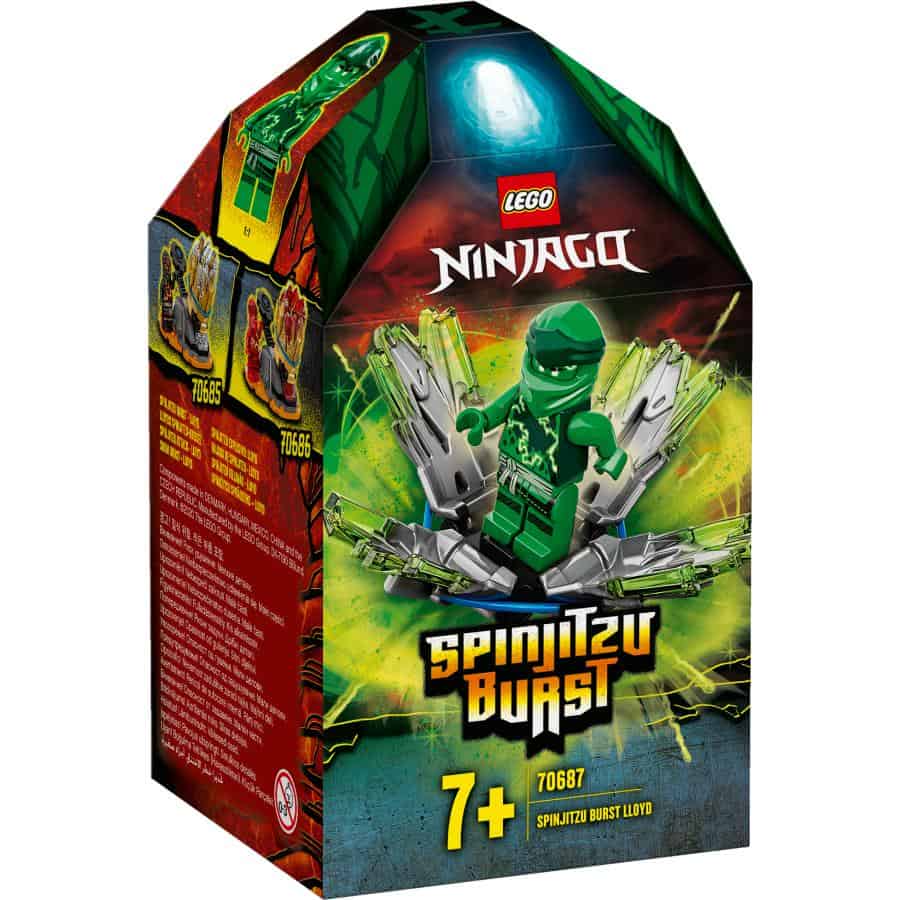 Lego Ninjago Spinjitzu Explosivo Lloyd 70687