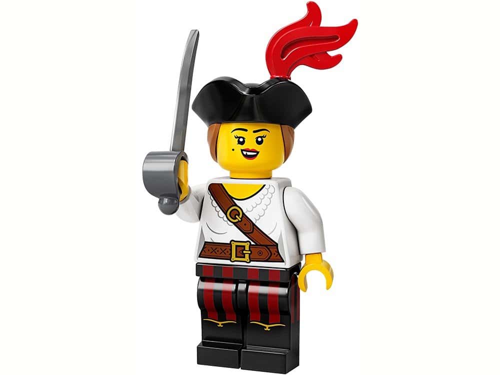 Lego Minifiguras Series 20 Pirate Girl 71027 05