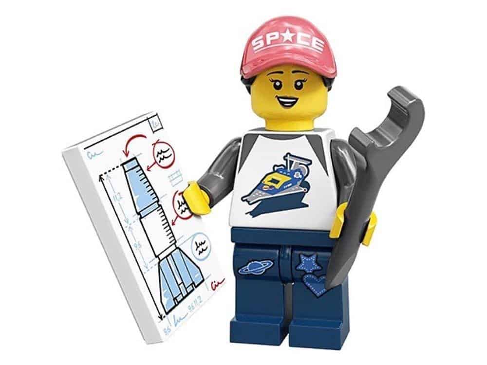 Lego Minifiguras Series 20 Space Fan 71027 06