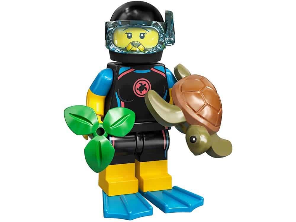 Lego Minifiguras Series 20 Sea Rescuer 71027 12