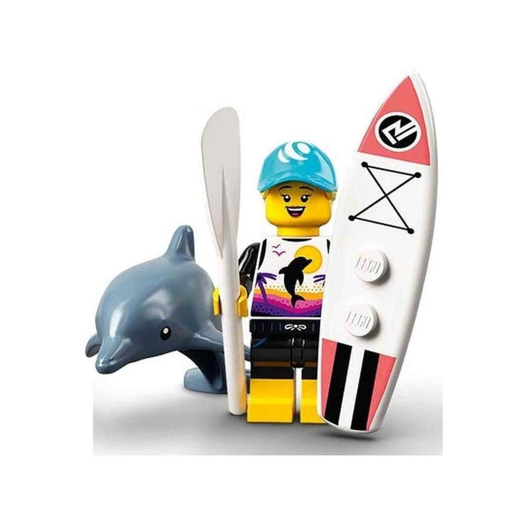 LEGO Minifiguras | 21ª Edición: La Surfista de Remo 71029-01
