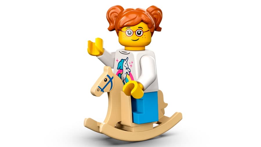 LEGO Minifiguras | 24ª Edición: Jinete roquero con caballo 71037-11
