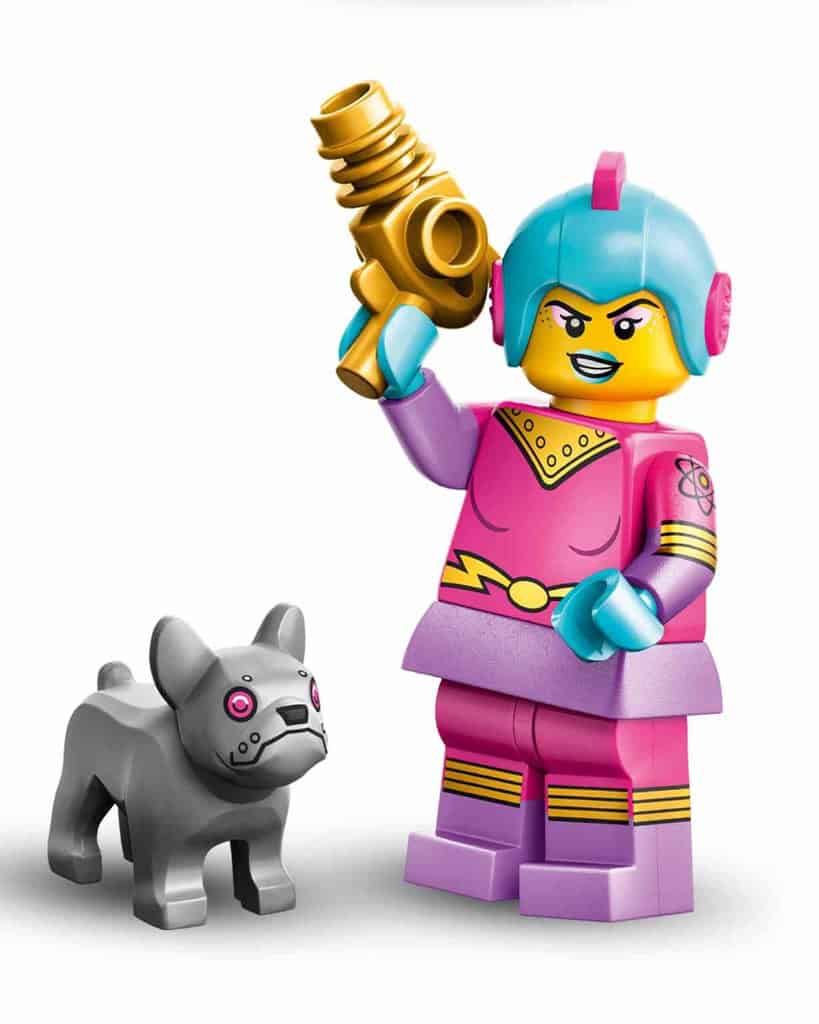 LEGO Minifiguras | 26ª Edición: Espacio HEROÍNA ESPACIAL RETRO - 71046-04