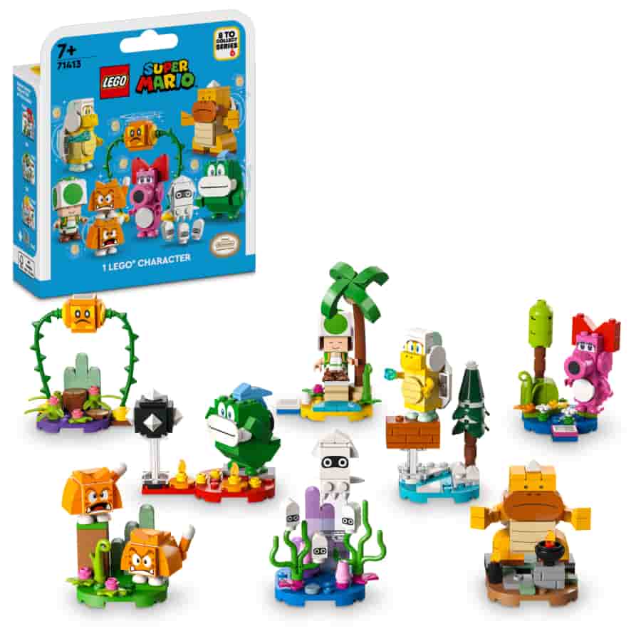 LEGO Minifiguras Super Mario Packs de Personajes Edición 6 71413 Serie Completa SC