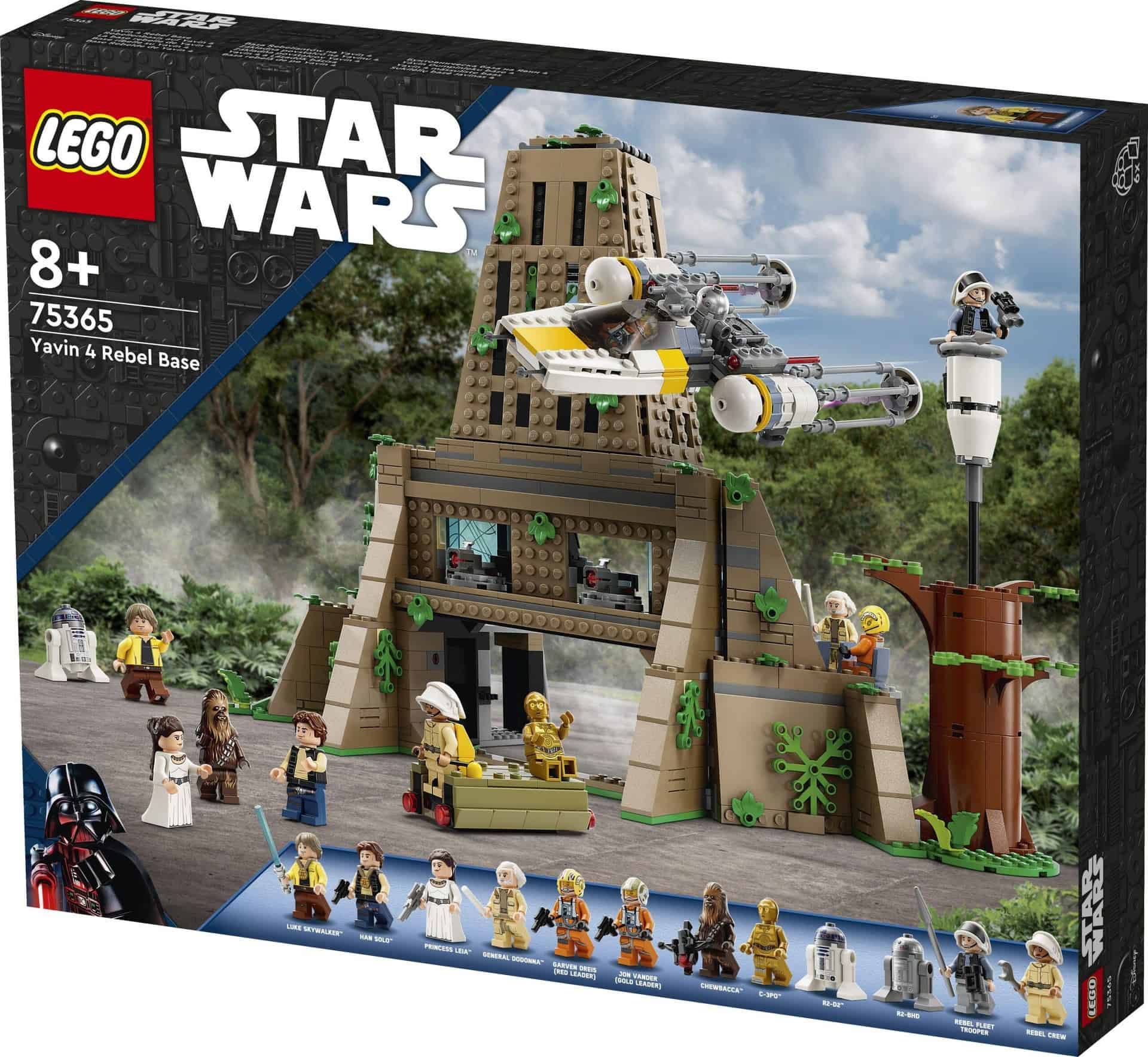 Lego Star wars Base Rebelde de Yavin 4 75365