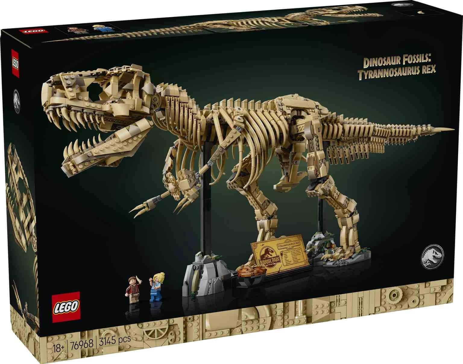 LEGO Jurassic World | Fósiles de Dinosaurio: Tyrannosaurus rex - 76968