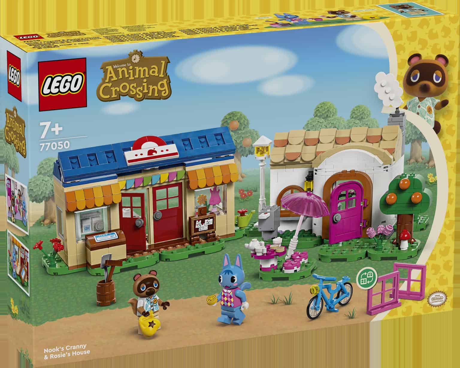 LEGO Animal Crossing | MiniNook y casa de Minina - 77050