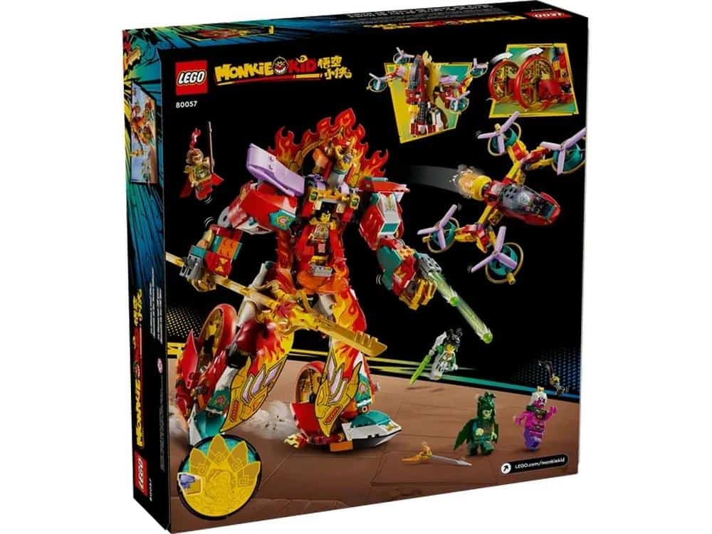 LEGO Monkie Kid | Meca del Anillo de Fuego de Nezha- 80057