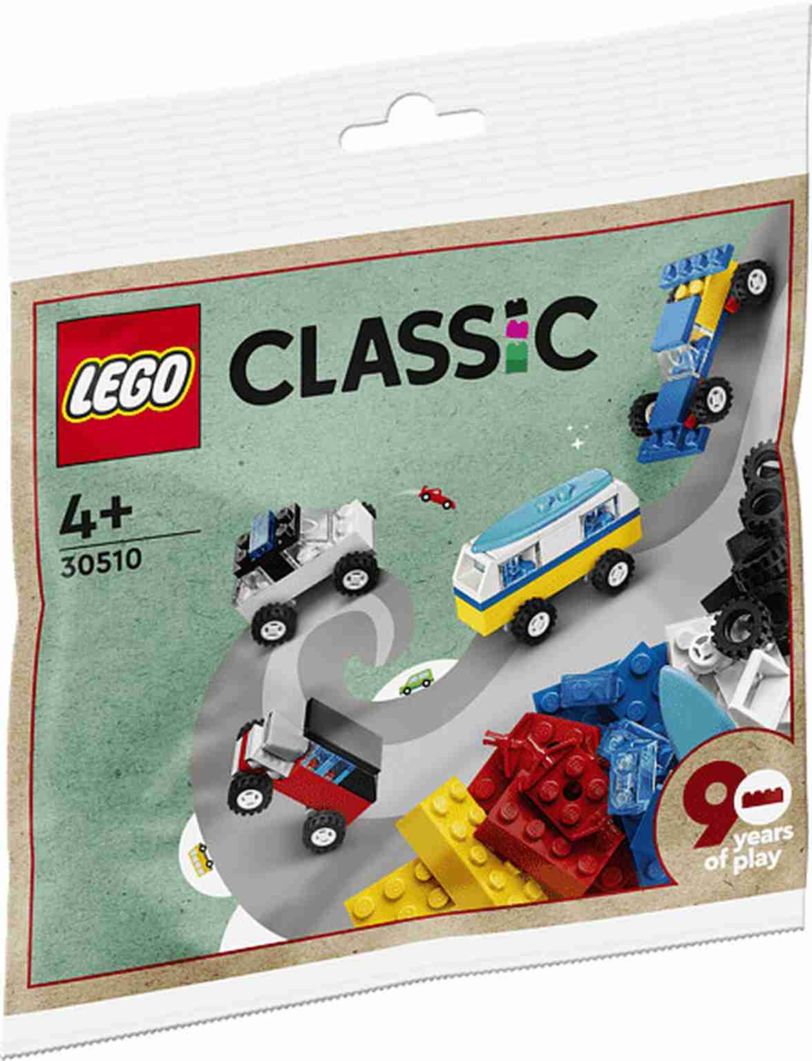 LEGO CLASSIC | 90 Años de coches - 30510