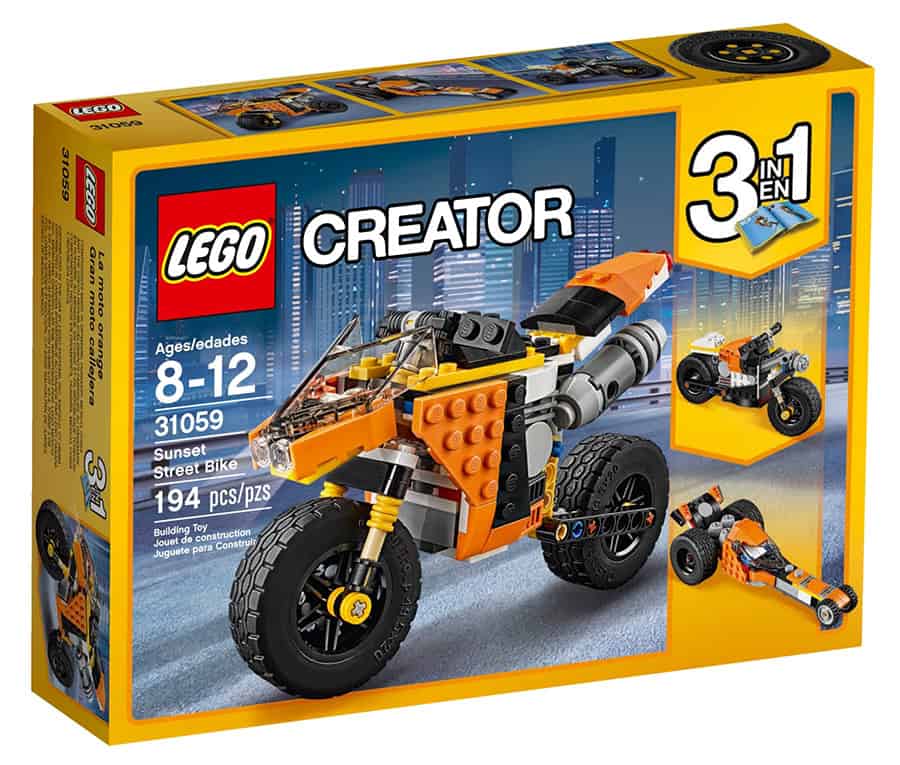 LEGO CREATOR 3 en 1 | Gran Moto Callejera 31059
