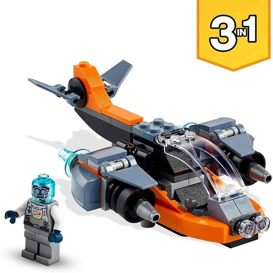 LEGO CREATOR 3 en 1 | Ciberdrón 31111