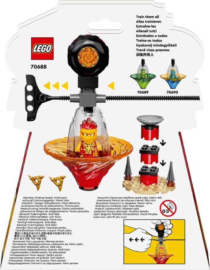 LEGO NINJAGO | Entrenamiento Ninja de Spinjitzu de Kai 70688