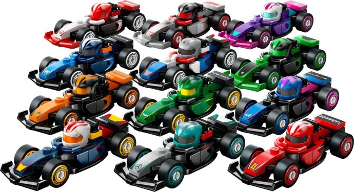 LEGO Minifiguras | Edición F1 CAJA COMPLETA - 71049-CC