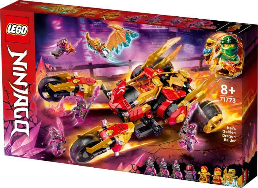 LEGO NINJAGO | Explorador del Dragón Dorado de Kai 71773