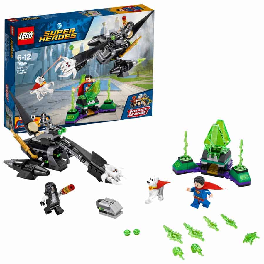 LEGO DC | Super Heroes Superman™ y Krypto™ equipo de superhéroes 76096