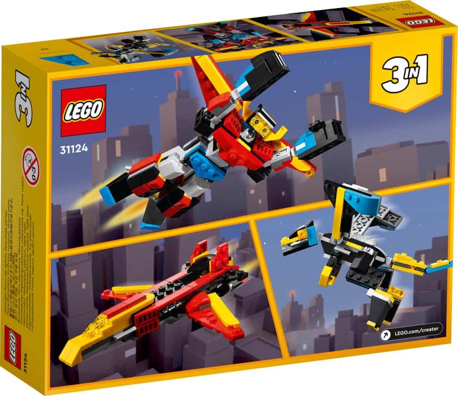 LEGO CREATOR 3 en 1 | Robot Invencible 31124