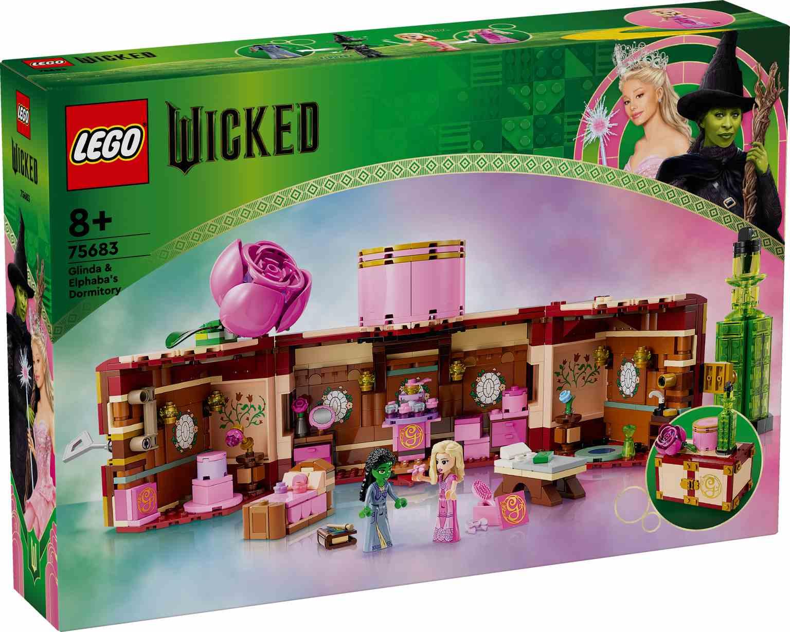 LEGO WICKED | Dormitorio de Glinda y Elphaba - 75683