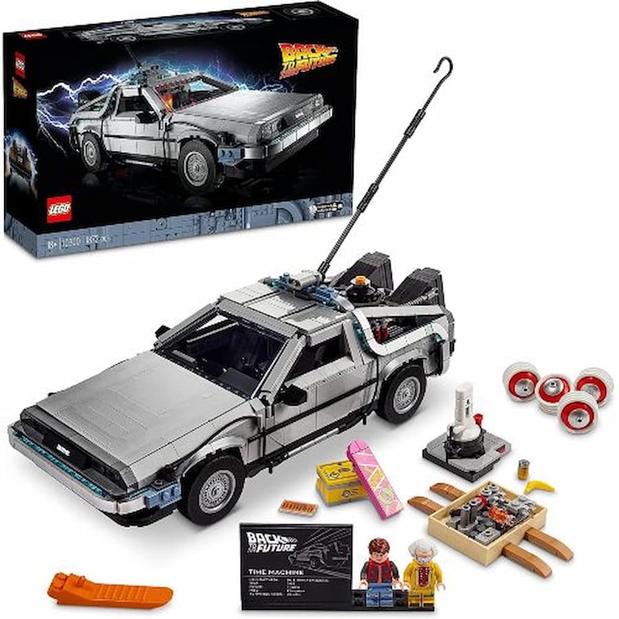 LEGO Icons | Máquina del Tiempo de Regreso al Futuro 10300