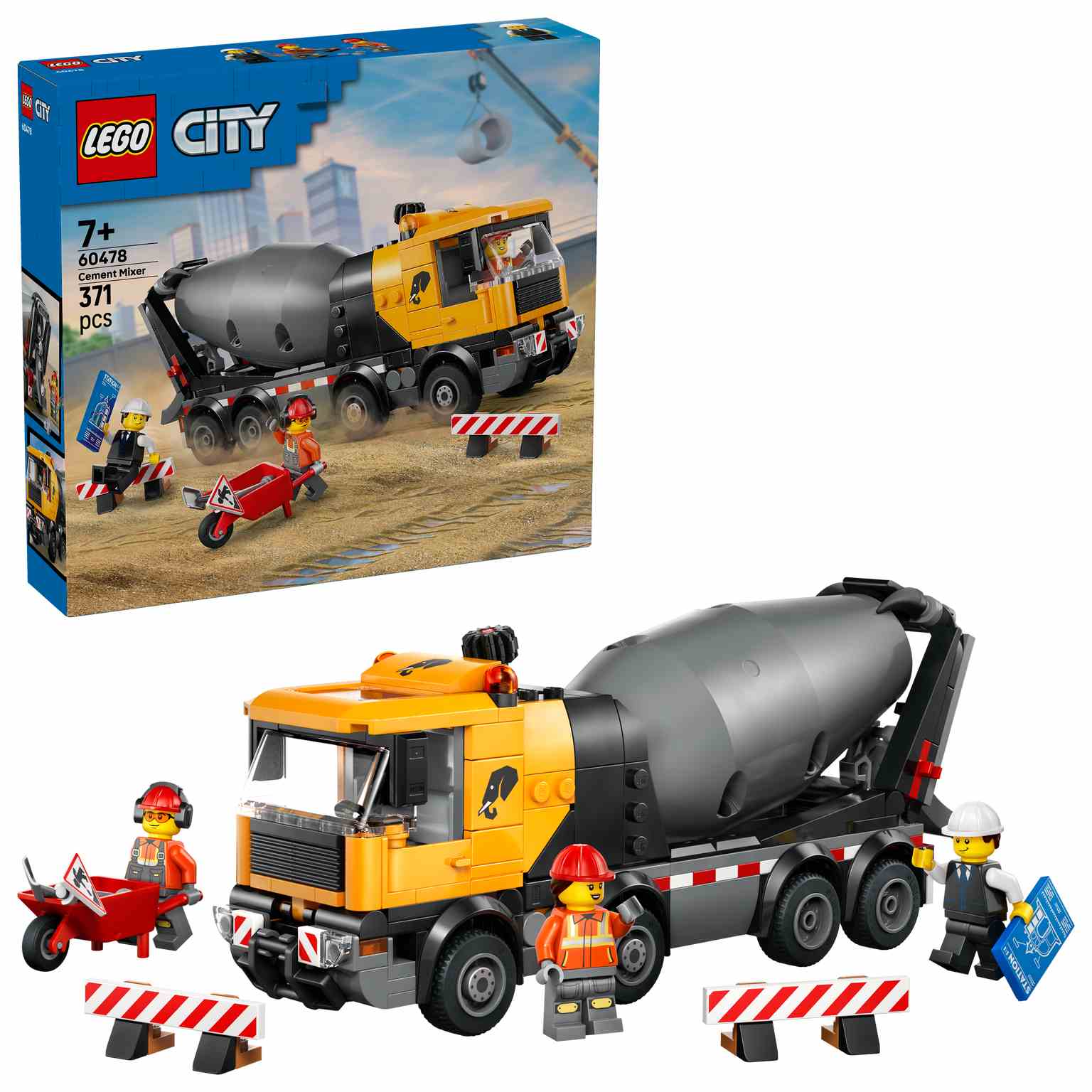 LEGO CITY | Hormigonera - 60478
