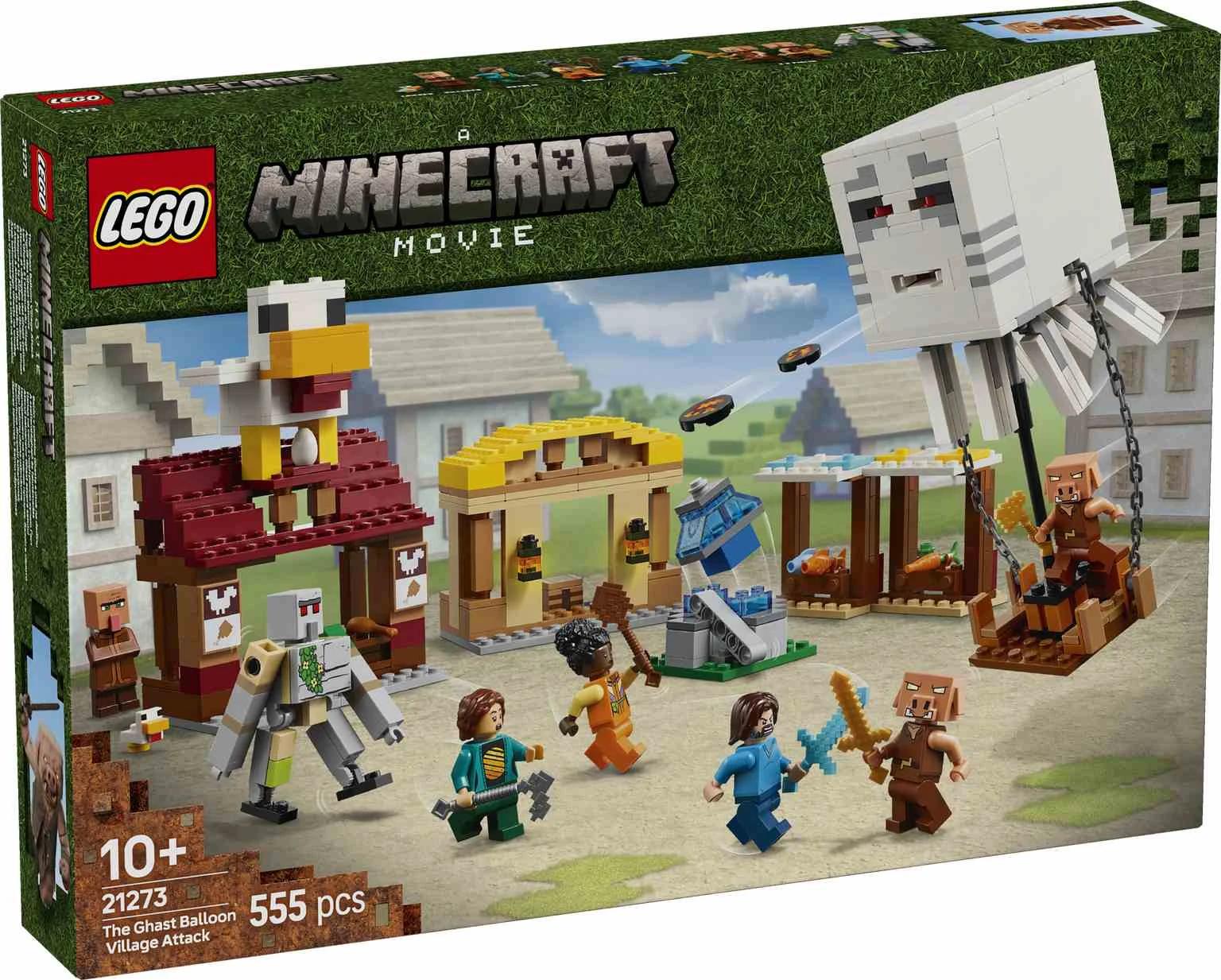 LEGO MINECRAFT | El Ataque a la Aldea del Globo de Ghast - 21273