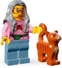 LEGO Minifiguras LEGO Serie Stard - Mme Scratcher Chen 71004-06