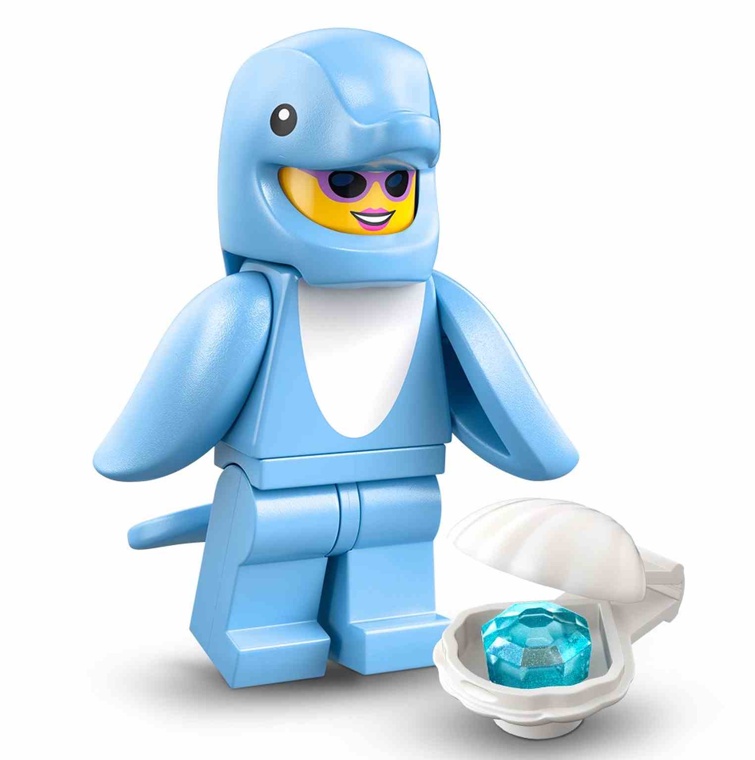 LEGO Minifiguras | 28.ª Edición: Animales DELFÍN - 71051-09