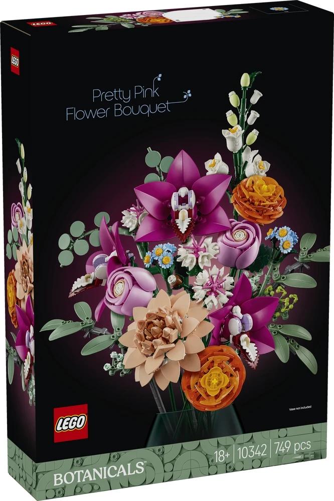 LEGO BOTANICAL COLLECION | Ramo de Flores Fantasía en Rosa - 10342