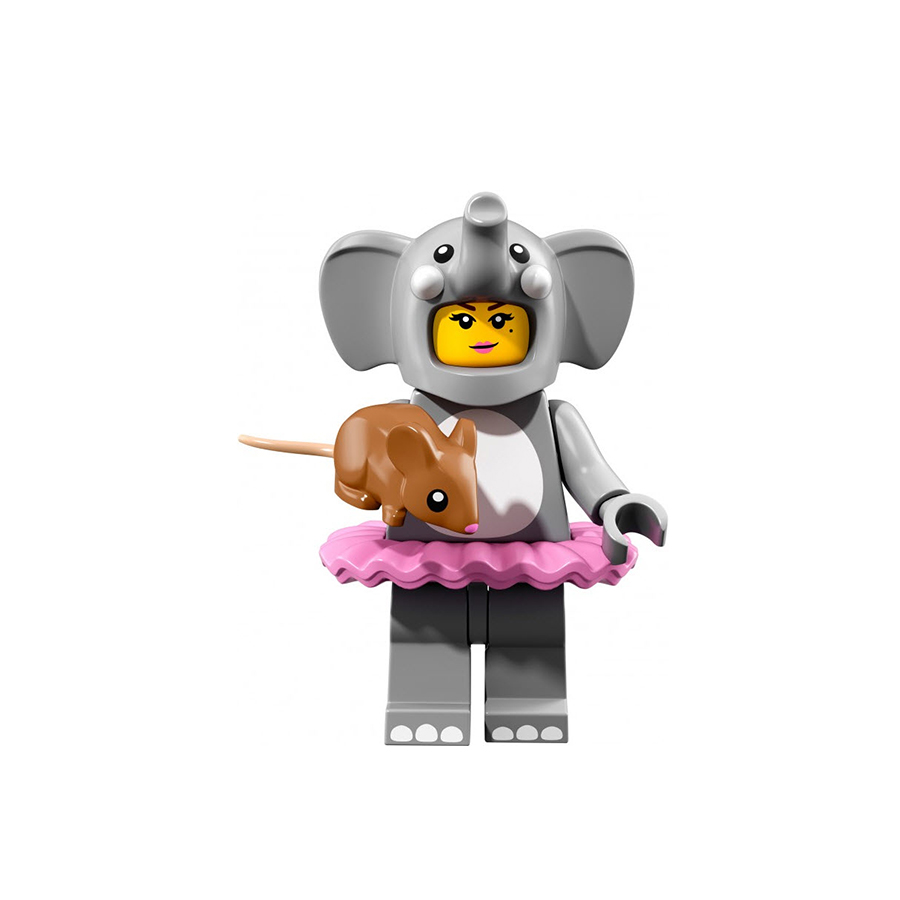 LEGO Minifiguras | Serie 18ª Fiesta: Chica con disfraz de Elefante 71021-01