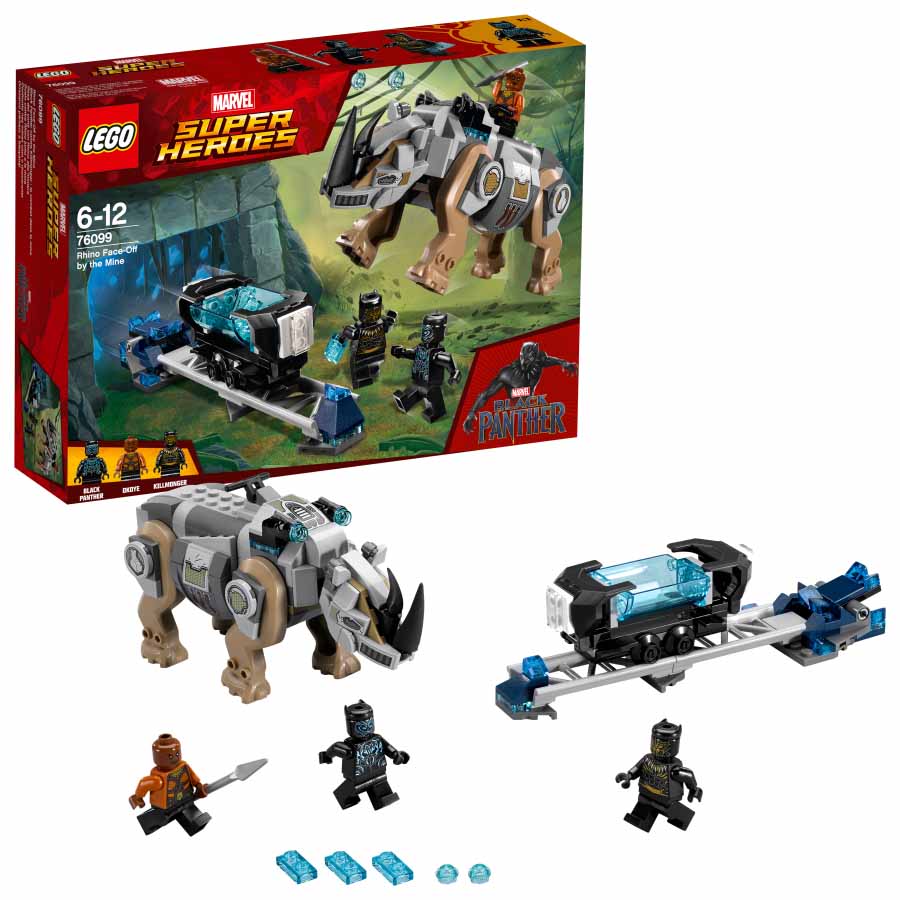 LEGO MARVEL | Duelo contra Rhino junto a la mina 76099