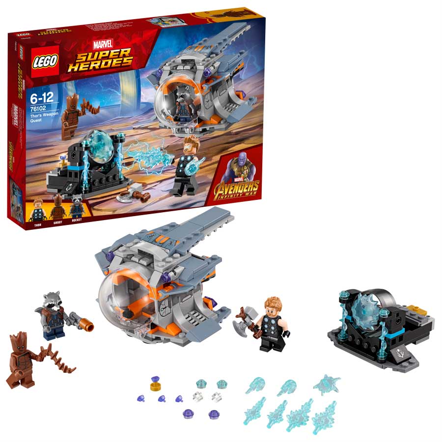 LEGO Marvel | Aventura tras el arma de Thor 76102