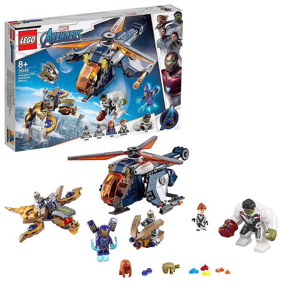 LEGO Marvel | Vengadores Rescate Helicópetro Hulk - 76144