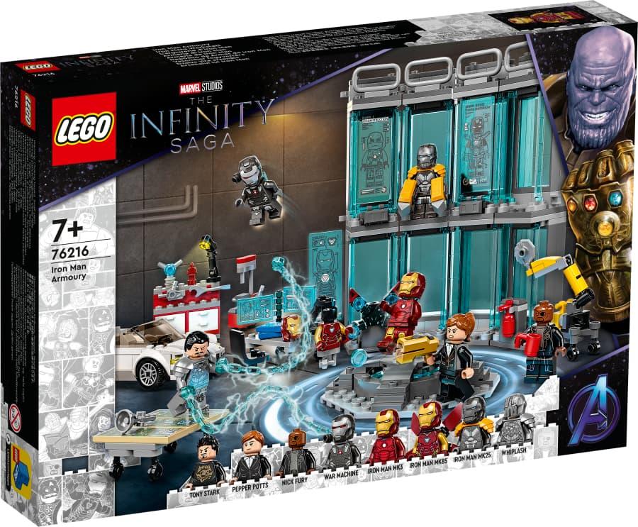 LEGO Marvel | Armería de Iron Man 76216