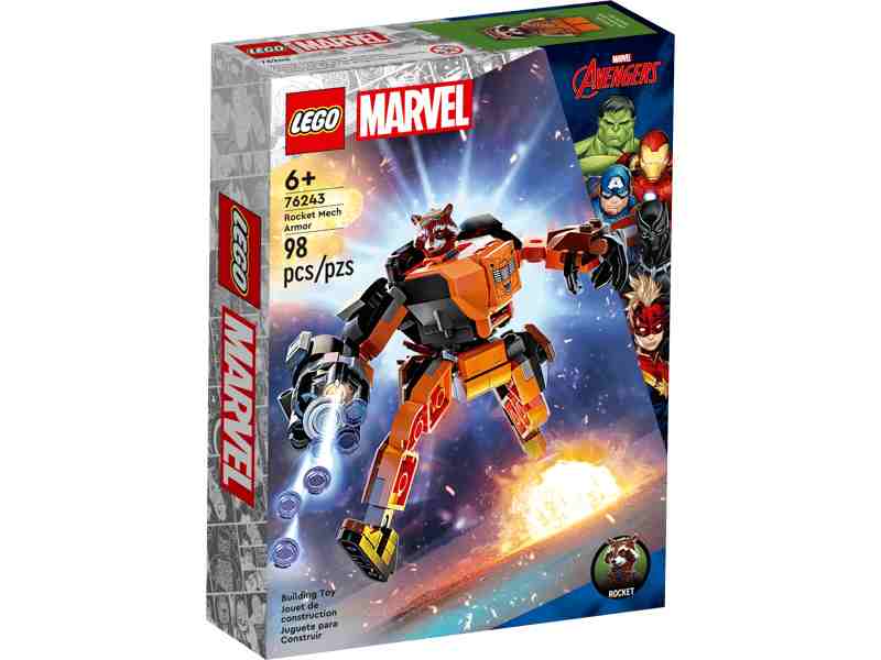 LEGO Marvel | Armadura Robótica de Rocket 76243