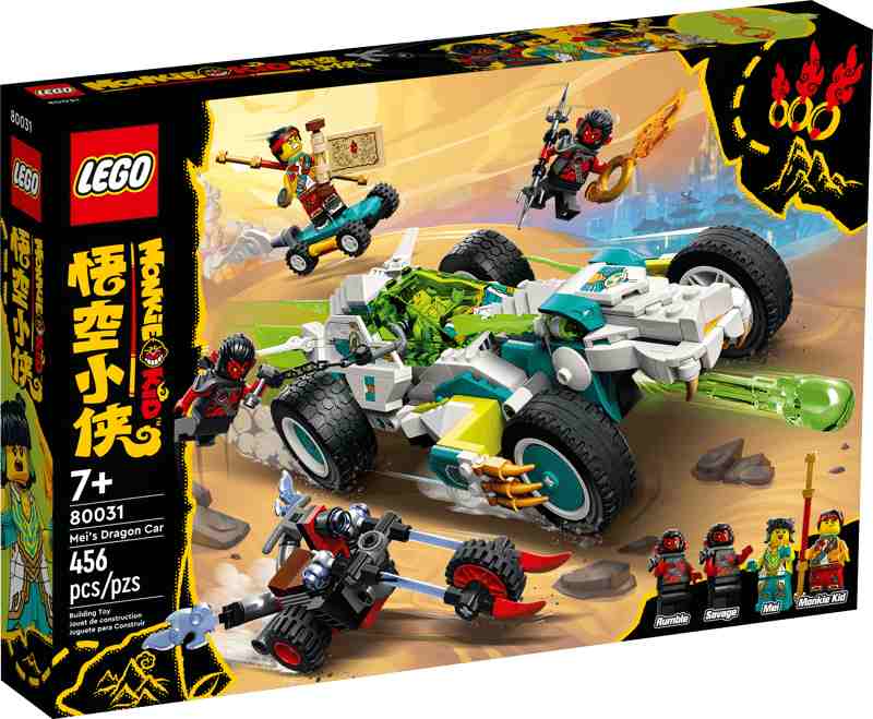 LEGO Monkie Kid | Coche-Dragón de Mei 80031