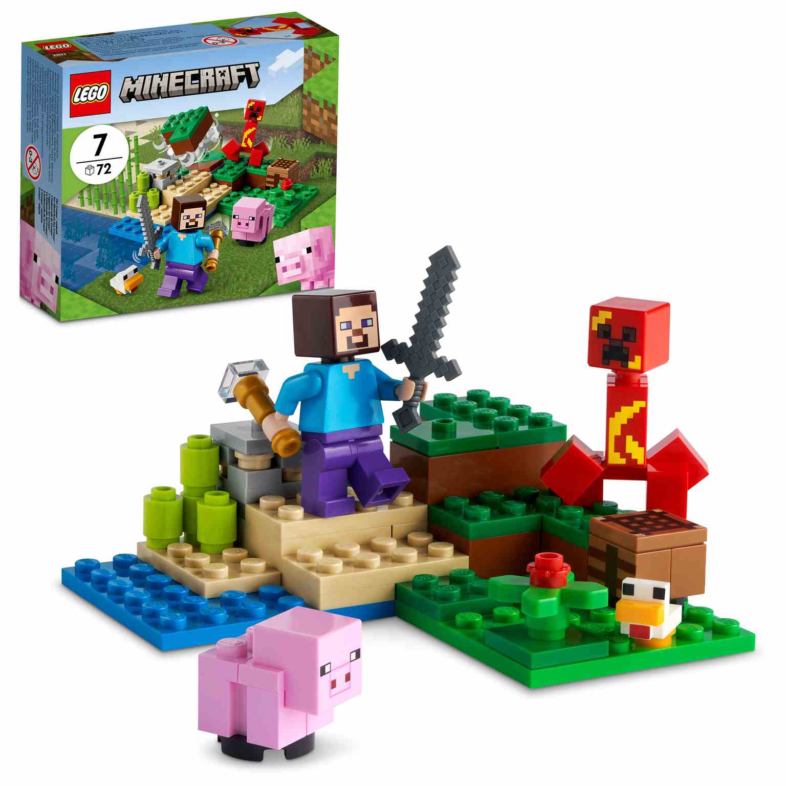 LEGO MINECRAFT | La Emboscada del Creeper™ 21177